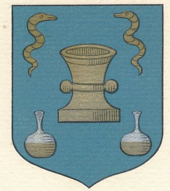 Arms (crest) of Pharmacists in Fougères