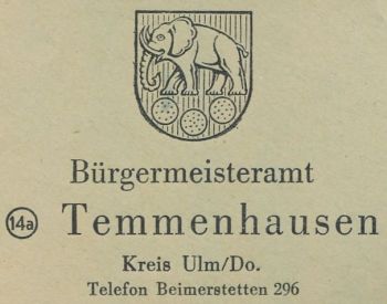 Wappen von Temmenhausen/Coat of arms (crest) of Temmenhausen