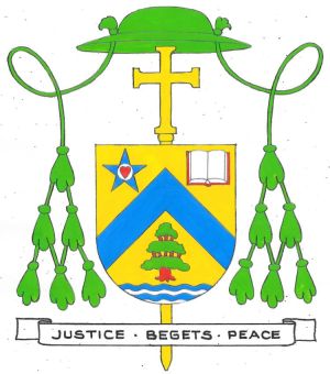 Arms (crest) of Gerald Frederick Kicanas