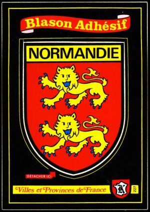 Blason de Normandie/Coat of arms (crest) of {{PAGENAME