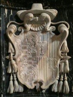 Arms (crest) of Domingo Pimentel Zúñiga