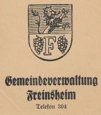 Wappen von Freinsheim/Coat of arms (crest) of Freinsheim