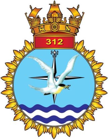 Coat of arms (crest) of the INAS 312 Albatross, Indian Navy