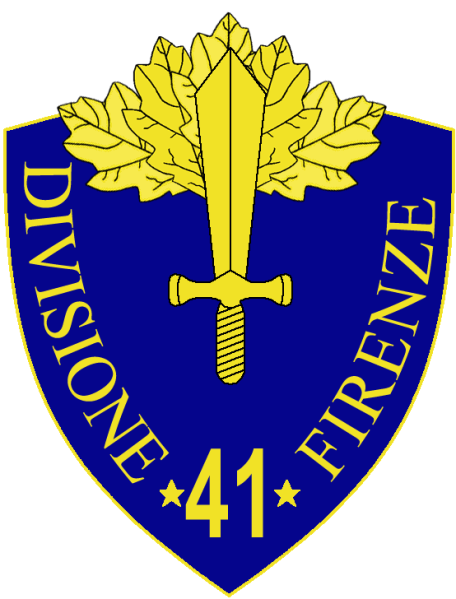 File:41st Infantry Division Firenze, Italian Army.png