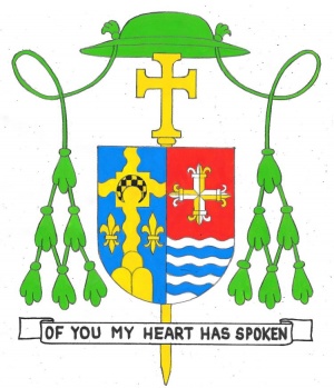 Arms (crest) of James Peter Sartain