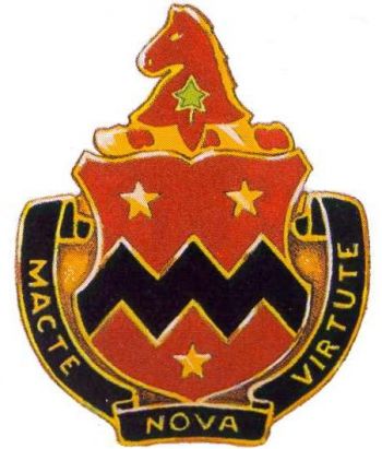 Arms of 16th Field Artillery Regiment, US Army