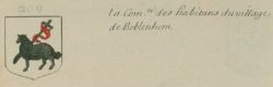 Blason de Beblenheim/Arms (crest) of Beblenheim