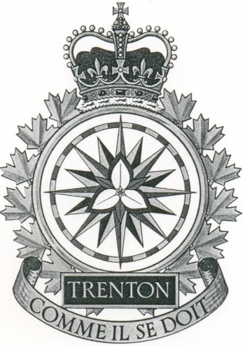 Coat of arms (crest) of the Canadian Forces Base Trenton, Canada
