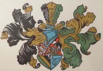 Wappen von Freie Burschenschaft Textilia in Palatia zu Lamprecht/Arms (crest) of Freie Burschenschaft Textilia in Palatia zu Lamprecht