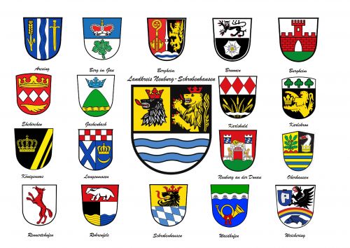Arms in the Neuburg-Schrobenhausen District