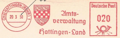 Wappen von Amt Hattingen