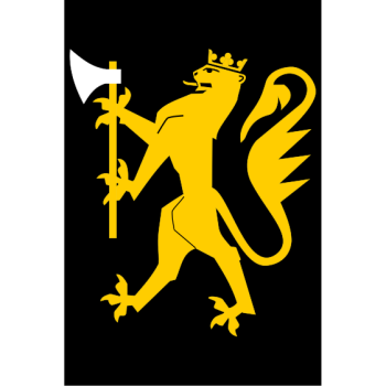 Coat of arms (crest) of the Bergenshus Home Guard District 09 Colour