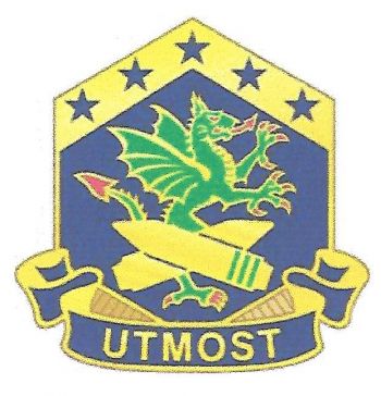 Coat of arms (crest) of 110th Chemical Battalion, US Army