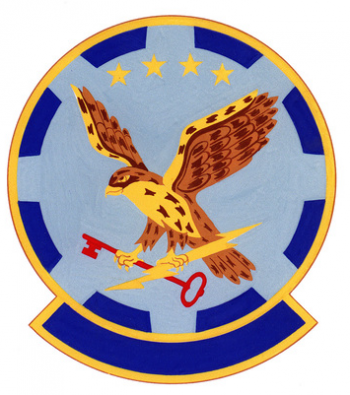 Coat of arms (crest) of the 3245th Logistics Squadron, US Air Force