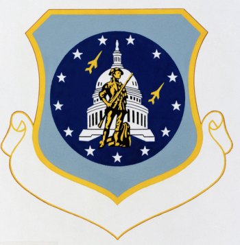 Coat of arms (crest) of the Air National Guard Support Center, US