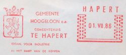 Wapen van Hoogeloon, Hapert en Casteren/Arms (crest) of Hoogeloon, Hapert en Casteren