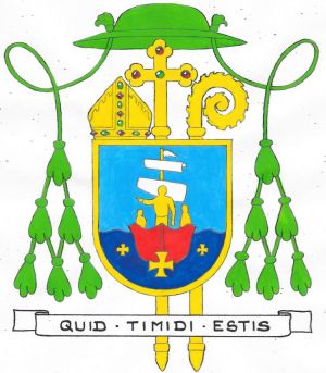 Arms (crest) of Lawrence Scanlan