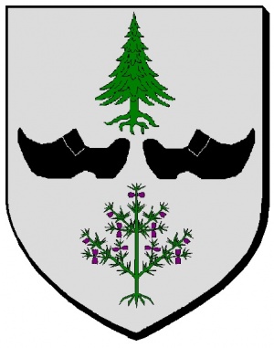 Blason de Le Brugeron/Coat of arms (crest) of {{PAGENAME