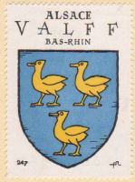 Blason de Valff/Arms (crest) of Valff