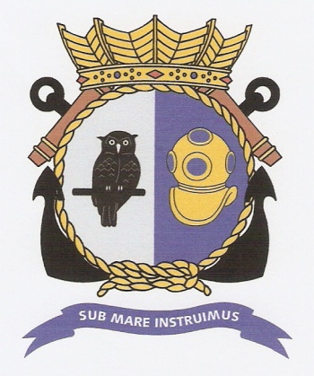 Coat of arms (crest) of the Defence Diving School, Netherlands Navy