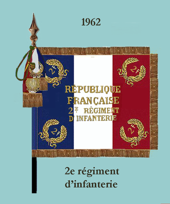 Arms of 2nd Infantry Regiment, French Army