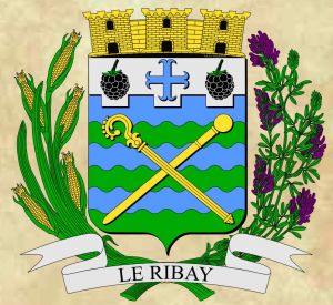 Blason de Le Ribay/Coat of arms (crest) of {{PAGENAME