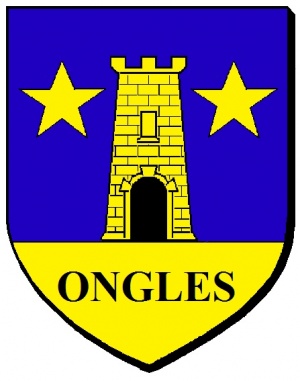 Blason de Ongles (Alpes-de-Haute-Provence)/Coat of arms (crest) of {{PAGENAME