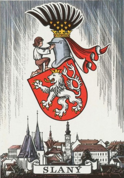 Coat of arms (crest) of Slaný