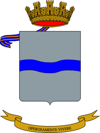 Coat of arms (crest) of the Mantova Logistics Battalion, Italian Army