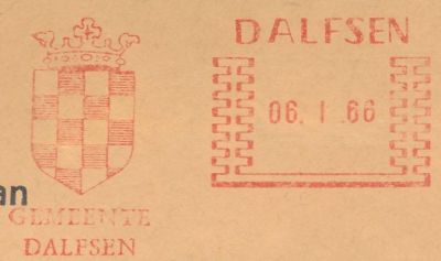 Wapen van Dalfsen/Coat of arms (crest) of Dalfsen