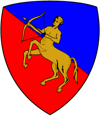 Coat of arms (crest) of the Armoured Brigade Centauro, Italian Army