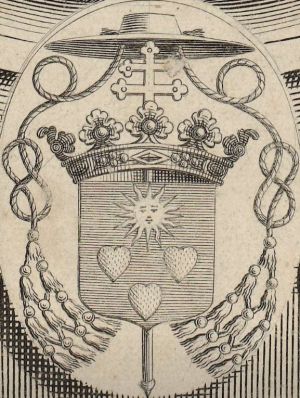 Arms (crest) of Michel Amelot de Gournay
