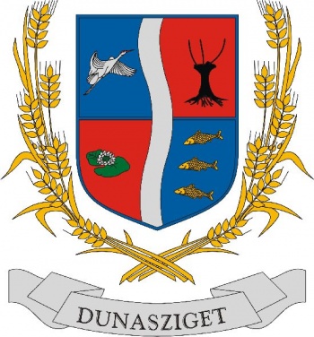 Dunasziget (címer, arms)