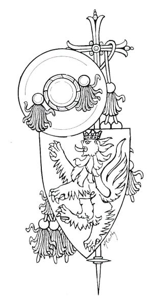 Arms (crest) of Eleazario da Sabrano