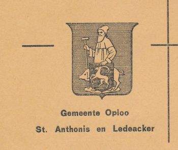Wapen van Oploo, St. Anthonis en Ledeacker