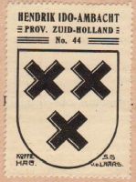 Wapen van Hendrik Ido Ambacht/Arms (crest) of Hendrik Ido Ambacht
