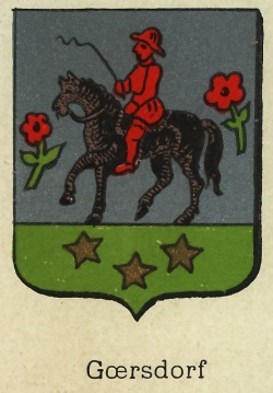 Blason de Gœrsdorf/Coat of arms (crest) of {{PAGENAME