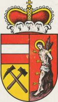Arms (crest) of Hora Svatého Šebestiána