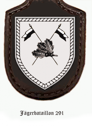 Coat of arms (crest) of the Jaeger Battalion 291, German Army