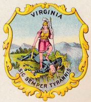 Arms (crest) of Virginia