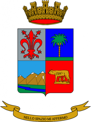 Coat of arms (crest) of the 3rd Signal Regiment, Italian Army