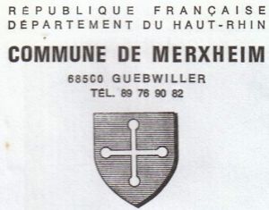 Blason de Merxheim (Haut-Rhin)/Coat of arms (crest) of {{PAGENAME
