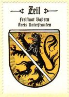 Wappen von Zeil am Main/Arms (crest) of Zeil am Main