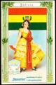 Arms, Flags and Types of Nations trade card Diamantine Bolivia