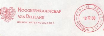 Wapen van Delfland/Coat of arms (crest) of Delfland