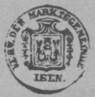 Wappen von Isen/Arms (crest) of Isen