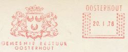 Wapen van Oosterhout/Arms (crest) of Oosterhout