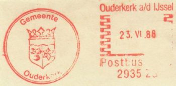 Wapen van Ouderkerk/Coat of arms (crest) of Ouderkerk