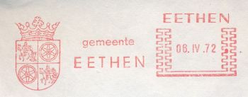 Wapen van Eethen/Coat of arms (crest) of Eethen