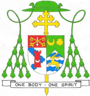 Arms (crest) of James Patrick Keleher